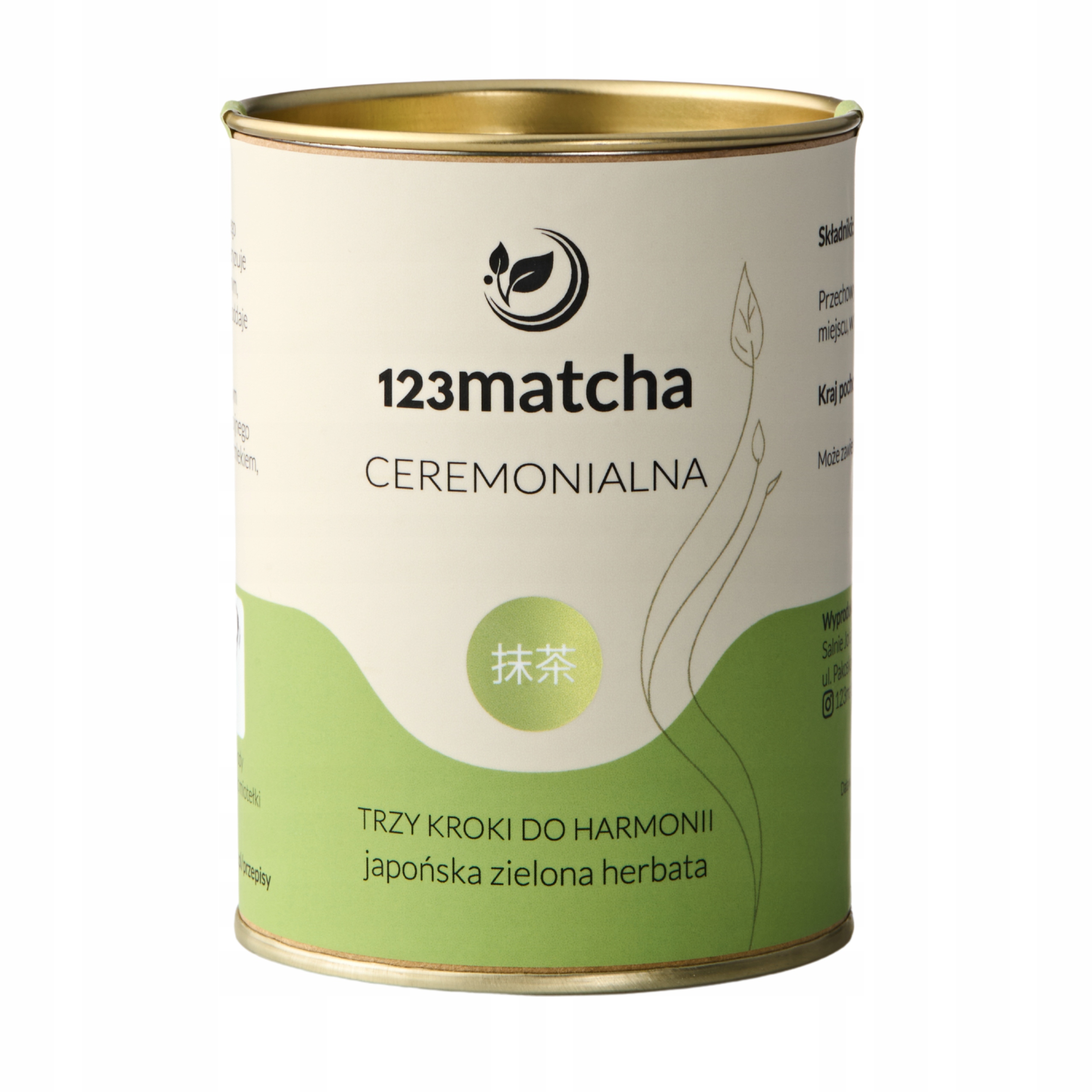 ZielonaHerbataMATCHACEREMONIALNA100gJAPONSKAsproszkowana123Matcha belsilt