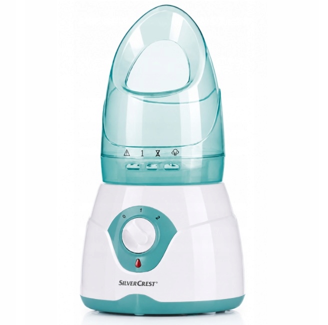 belsiimage1827826 belsilt Profesionalus veido garintuvas su aromaterapija su inhaliatoriumi 50 ml 100 W mėlynas