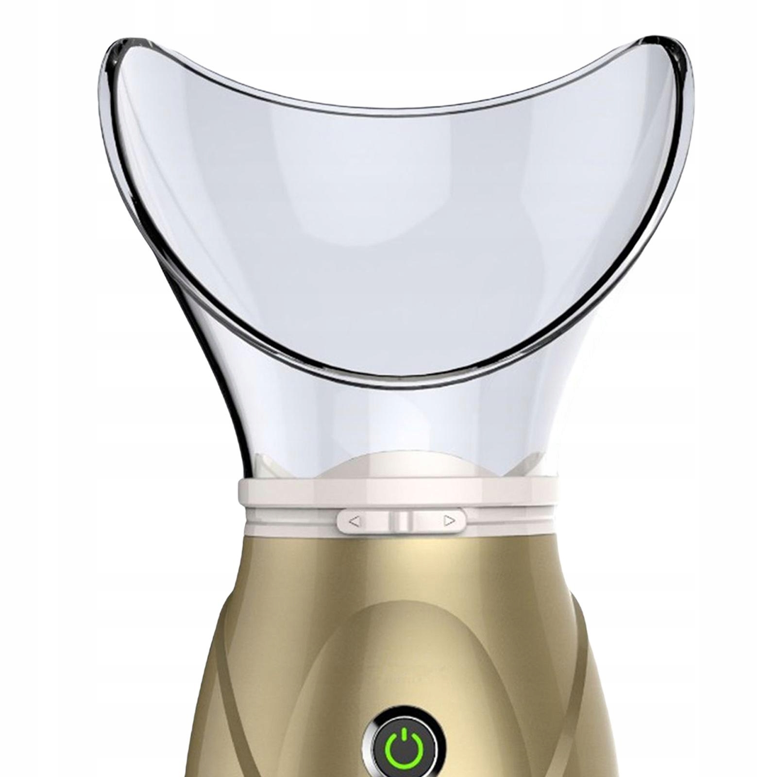 belsiimage1828303 belsilt Nešiojamas nano veido garintuvas nano joninis reguliuojamas 60 ml aukso spalvos