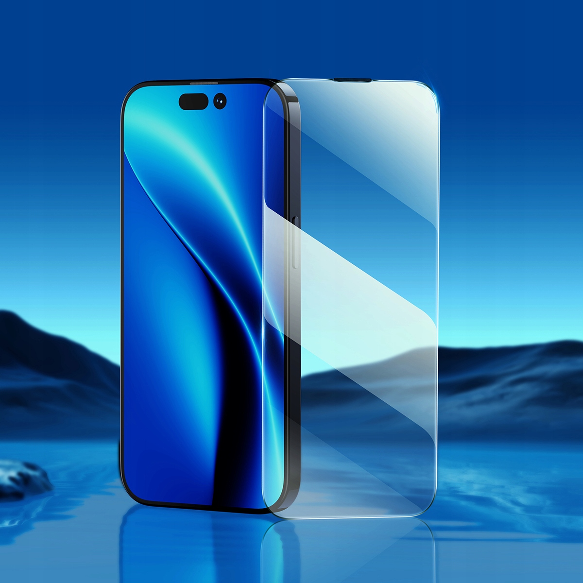 belsiimage217267131 belsilt Baseus rinkinys 2X grūdintas stiklas su iPhone 14 Pro max