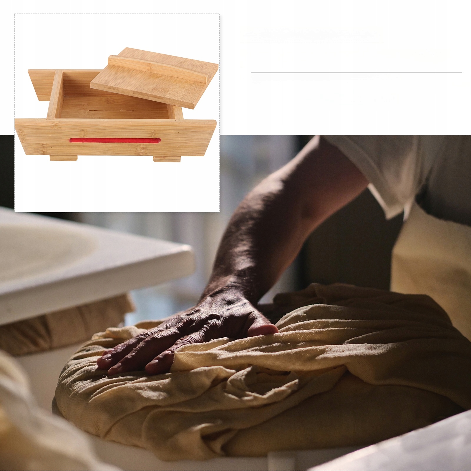 cda9be7447359fa76cb4bafa642f belsilt Tofu ir paneer sūrio presas 27x16x65 cm patogiam ruošimui