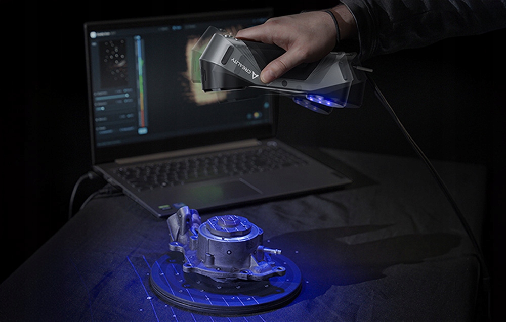 Creality CR-Scan Raptor 3D skeneris nešiojamas 2m 0,02mm 60fps
