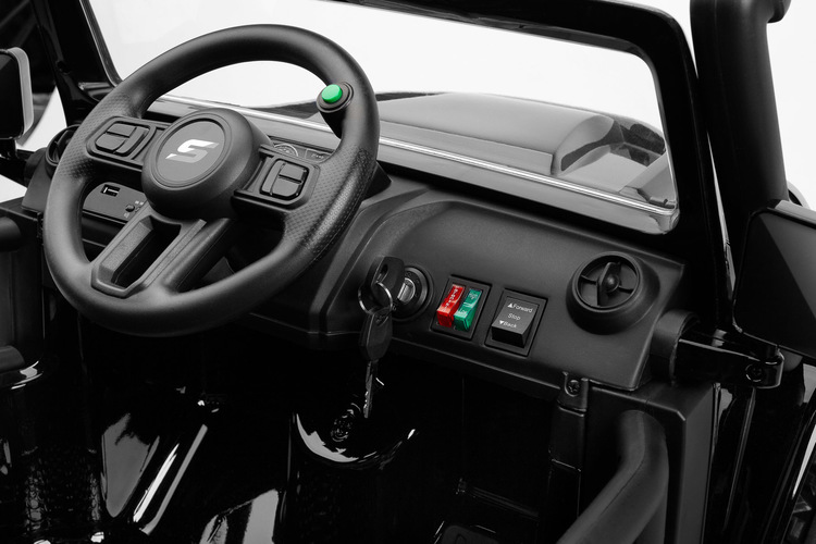 d531827547a790bc112d5778c7f4 belsilt Terenowy automobilis Ringo Black elektrinis automobilis vaikams