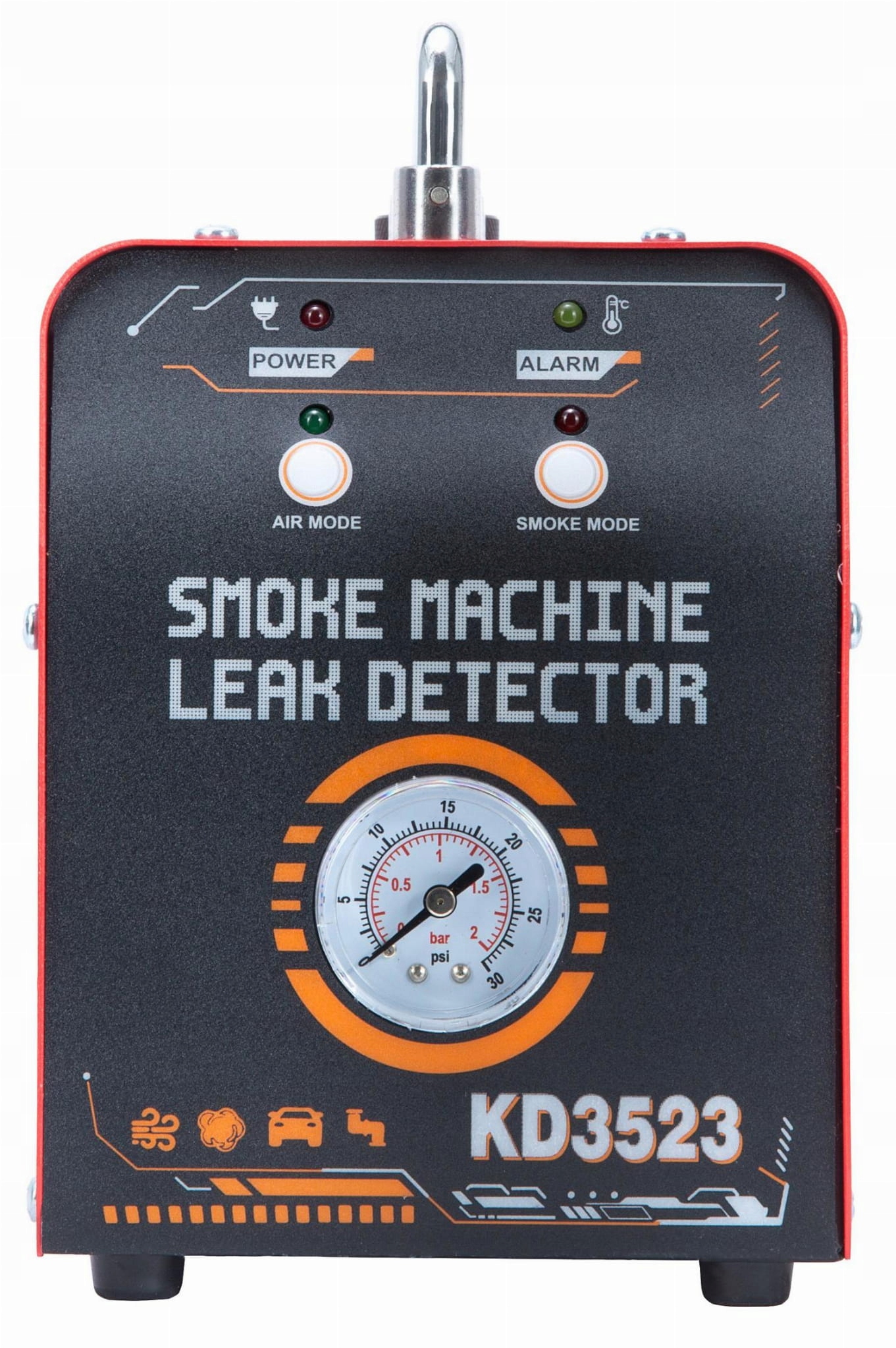 Kraft&Dele KD3523 automobilinis dūmų generatorius 12 V, 20 l/min, 30 ml - Image 7