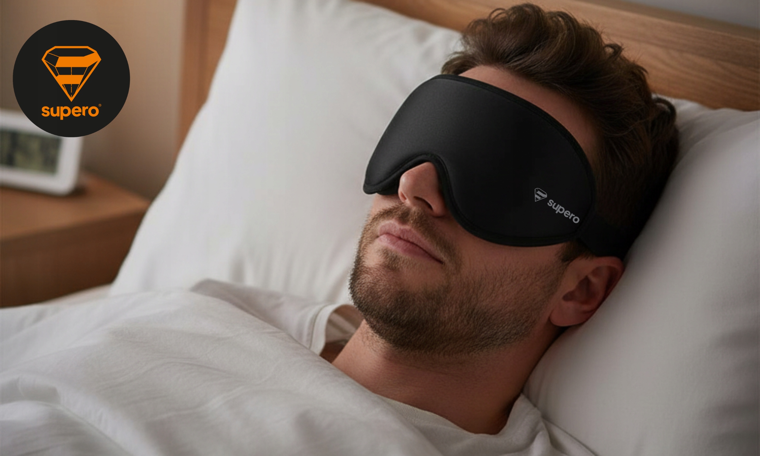 3DOPASKANAOCZYDOSPANIACZARNAMASKADOSNUNAOCZYLEKKAERGONOMICZNAStanopakowaniaoryginalne belsilt Akių kaukė miegui 3D šviesą blokuojanti reguliuojama kelionėms su atminties putomis juoda ramiam poilsiui