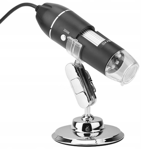 Edukacinis skaitmeninis mikroskopas vaikams, 1600x, 2 MP, 8 LED