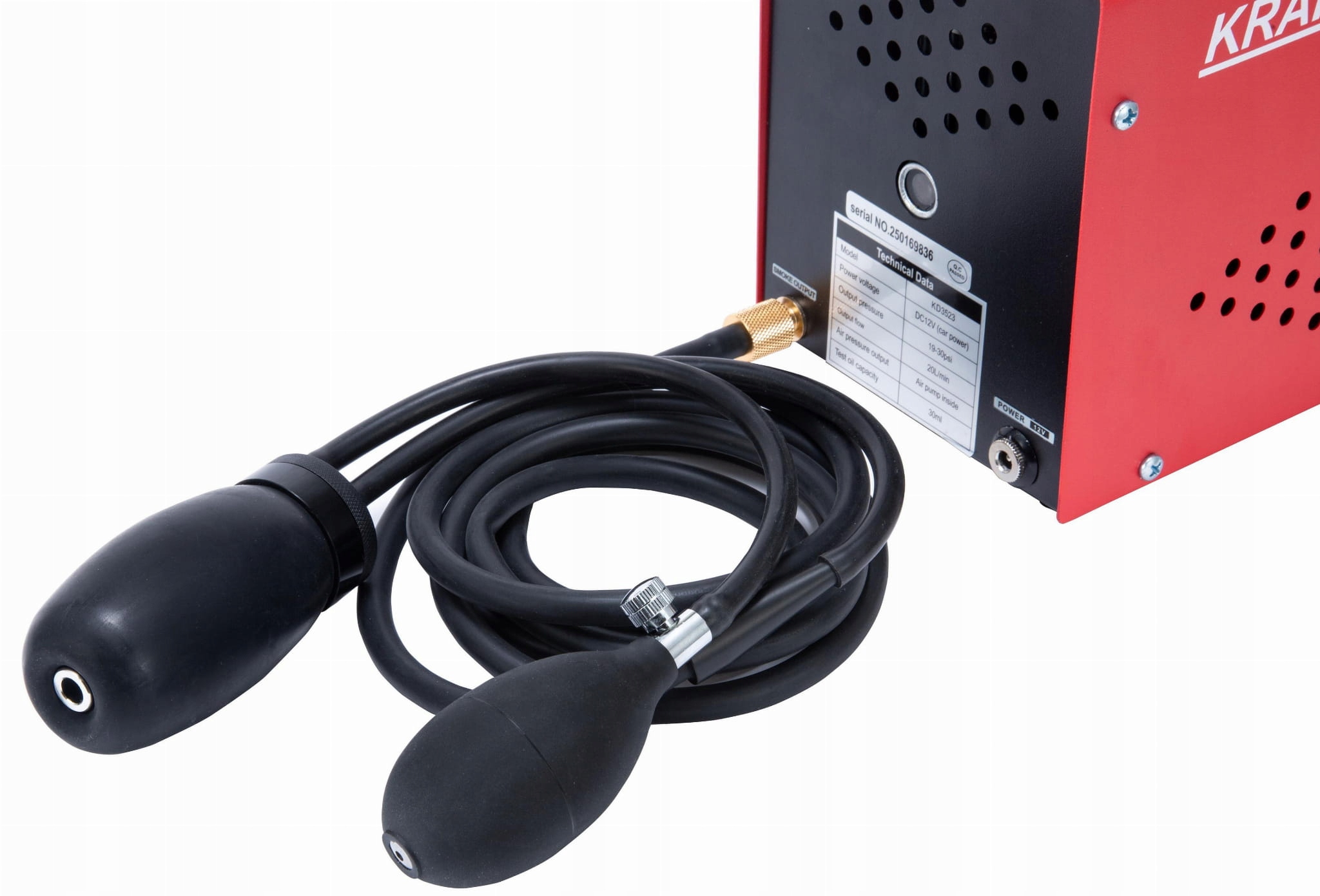 Kraft&Dele KD3523 automobilinis dūmų generatorius 12 V, 20 l/min, 30 ml - Image 11