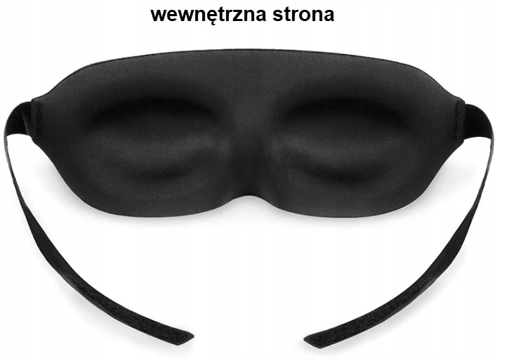 7a40e99d4780888cdc3b2c225c3f belsilt Akių kaukė miegui 3D šviesą blokuojanti su atminties putomis su ausų kištukais pakuotė 2 vnt