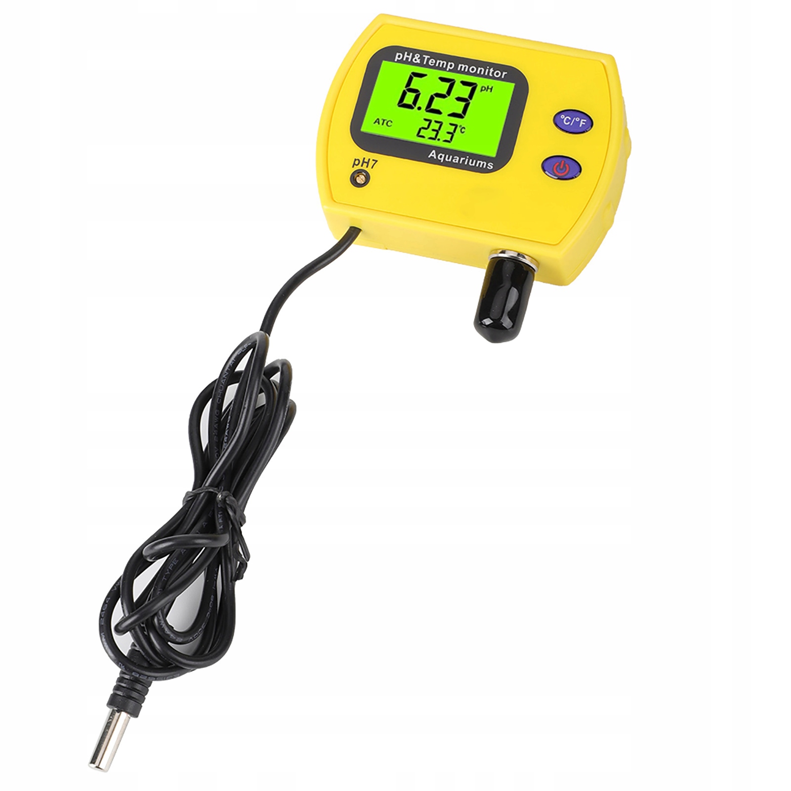911550674770823ee62974f99666 belsilt Vandens pH ir temperatūros matuoklis 2 viename su LCD ir ATC