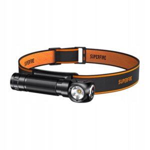 Akumuliatorinis galvos žibintas Superfire TH04 S 1000 lm USB C 10 W
