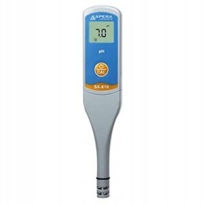 Apera Instruments SX610 kompaktiškas vandeniui atsparus pH matuoklis