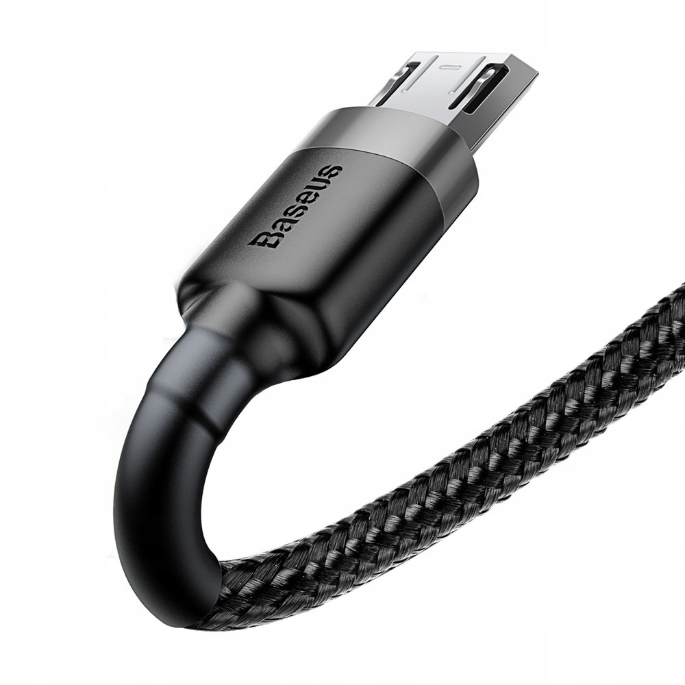 BASEUSKABELMICROUSBUSBAMOCNYDWUSTRONNYPRZEWOD24A480Mbps1MZlaczaUSBmicroUSBtypB belsilt
