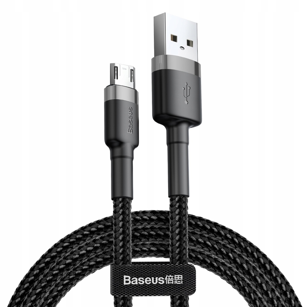 BASEUSKABELMICROUSBUSBAMOCNYDWUSTRONNYPRZEWOD24A480Mbps1M belsilt