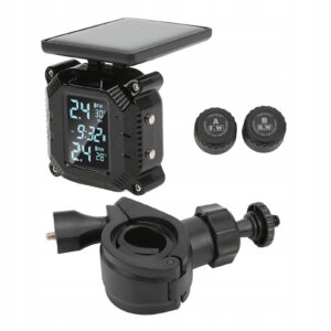 Belaidė TPMS sistema motociklui su 2 jutikliais ir magnetiniu įkrovimu, 5F