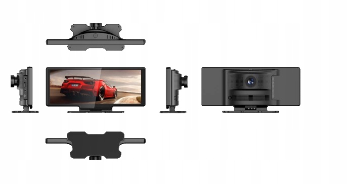 CarPlay1026ScreenRobiCam4KDashCamAndroidAuto2kamery belsilt