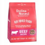 Dolina Noteci Superfood ore džiovintas visavertis šunų maistas su jautiena, 1 kg