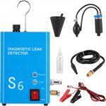 Dirbtuvių automobilinis dūmų generatorius mikro nuotėkiams, 12 V, su adapteriais