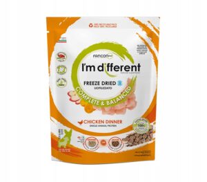 I'm Different Chicken Dinner visavertis liofilizuotas maistas šunims, 156 g