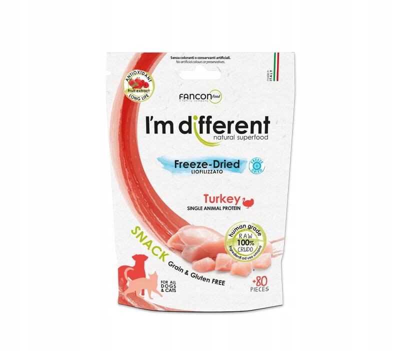 I'm Different liofilizuoti kalakutienos skanėstai šunims, 40 g - Image 2