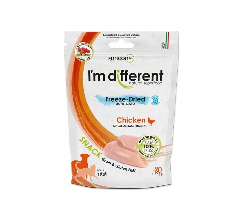 I'm Different liofilizuoti vištienos skanėstai šunims, 40 g - Image 2