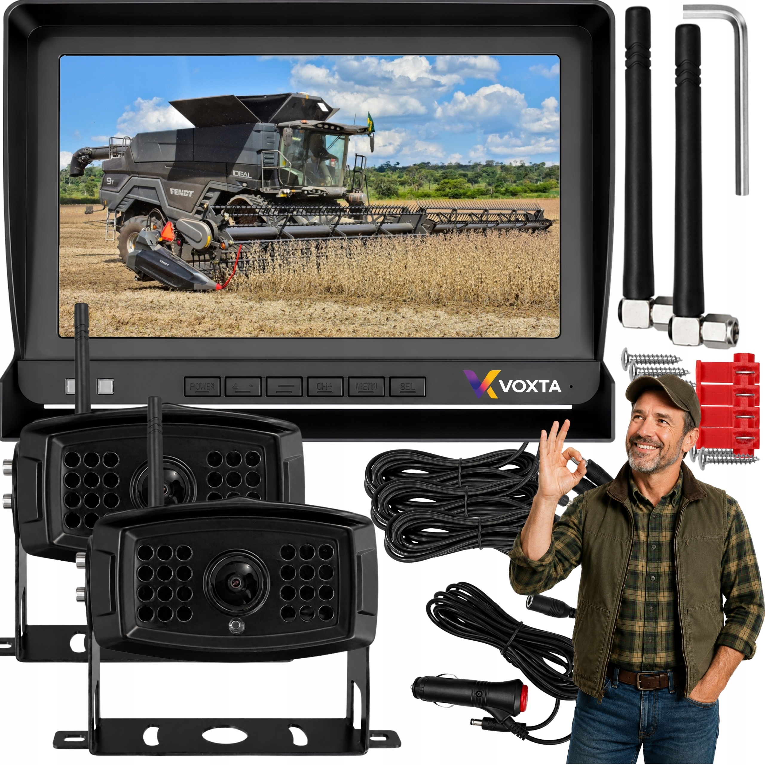KAMERACOFANIABEZPRZEWODOWA2xFULLHDMONITOR9TIRBUSTRAKTORKOMBAJN belsilt