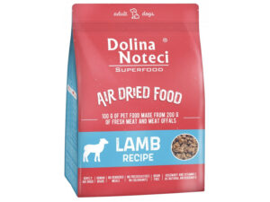 Dolina Noteci Superfood ore džiovintas visavertis šunų maistas su ėriena, 1 kg