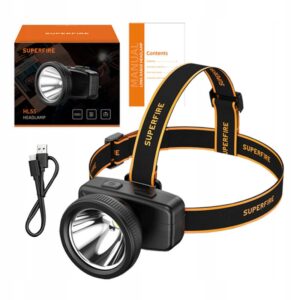 Galvos žibintas Superfire HL55 150 lm USB C