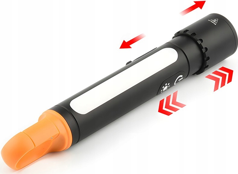 LatarkaLiitokalaLFX7251500lmUSBC217003500mAhzoompowerbankMarkaLiitokala belsilt Žibintuvėlis Liitokala LF X725 1500 lm USB C 21700 akumuliatorius 3500 mAh fokusavimas išorinė baterija