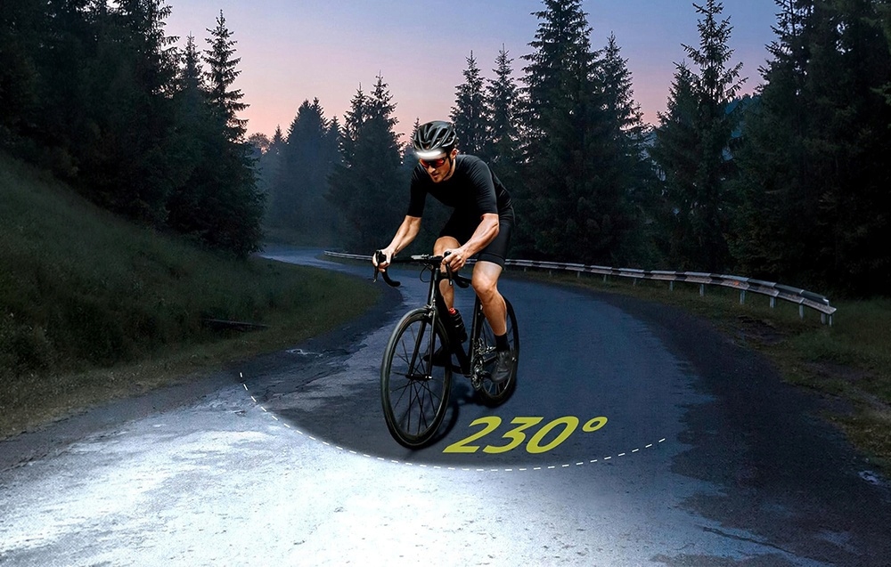 Lepro320019AkumulatorowaLatarkaCzolowaLEDZCzujnikiemRuchuIPX4MarkaLepro belsilt Akumuliatorinis LED galvos žibintas Lepro 320019 su judesio jutikliu IPX4