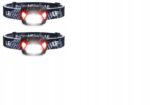 Lepro Head Torch 2 vnt rinkinys  vandeniui atsparūs LED galvos žibintai su baterijomis