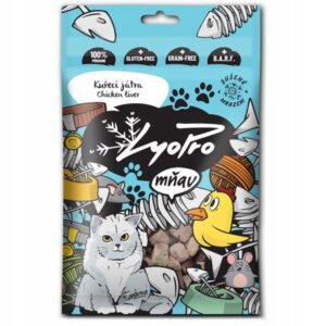 Lyopro Cat liofilizuoti vištienos kepenėlių skanėstai katėms, 50 g