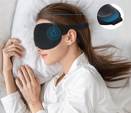 MASKADOSPANIA3DDLAMEZCZYZNIKOBIETOZEROWYMNACISKUPIANKAMEMORYEANGTIN882973205497 belsilt Akių kaukė miegui 3D šviesą blokuojanti reguliuojama kelionėms su atminties putomis su ausų kištukais raudona