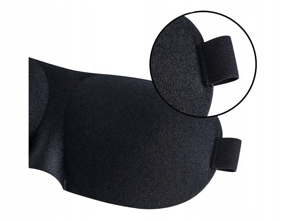 MASKAOPASKAOPASKINAOCZYDOSPANIA3DMASECZKAZACIEMNIAJACAREGULACJAWzordominujacybezwzoru belsilt Akių kaukė miegui 3D šviesą blokuojanti reguliuojama kelionėms juoda atsipalaidavimui