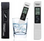 TDS EC druskingumo ir temperatūros vandens kokybės matuoklis 09999 ppm