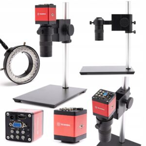 USB mikroskopas elektronikai ir PCB plokštėms Techrebal 100x 2 MP HDMI