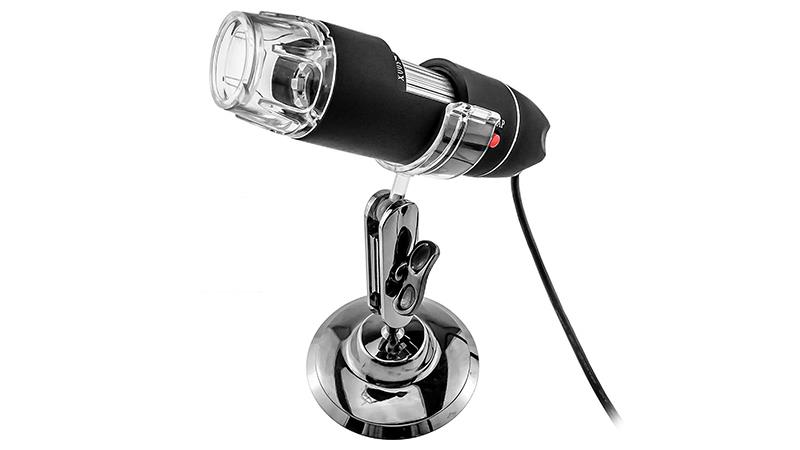 MIKROSKOPCYFROWYMEDIATECHUSB720P500XLEDZUCHWYTEMSTOLIKOWYMWagaproduktuzopakowaniemjednostkowym011kg belsilt USB skaitmeninis mikroskopas Media Tech MT4096 500x