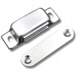 Magnetinis spintelių durų fiksatorius 10 kg 52 × 16 × 14 mm