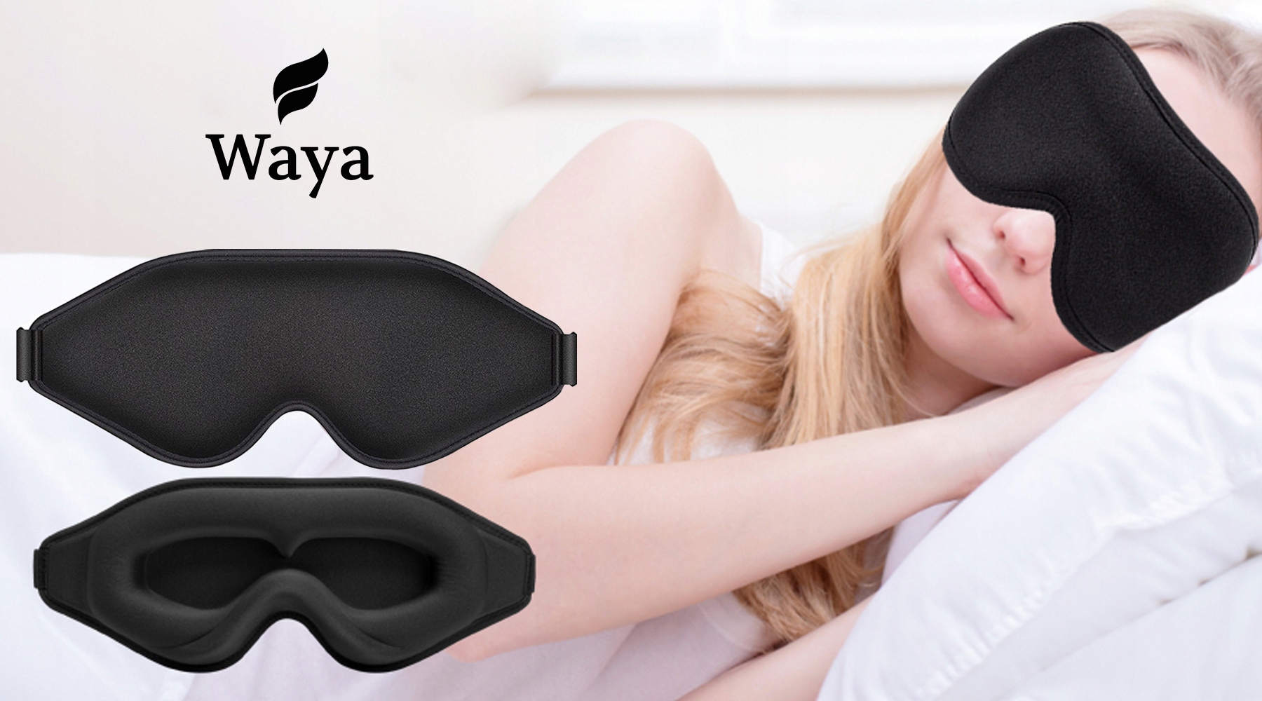 MaskaNaOczyDoSpaniaOpaskaWAYA3DPREMIUMNowaGeneracjaV2UlepszonaModel3DPREMIUMNOSECONTURED1 belsilt