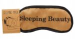 MaskaOPASKAOpaskanaOczydoSpaniaSleepingBeauty belsilt Akių kaukė miegui šviesą blokuojanti reguliuojama kelionėms juoda patogiam miegui