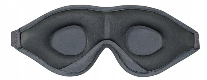 MaskadospaniaTotalBlackout3DPaddedFoamwygodnamiekkamaskaStanopakowaniaoryginalne belsilt Akių kaukė miegui 3D šviesą blokuojanti reguliuojama kelionėms su atminties putomis juoda modelis 22
