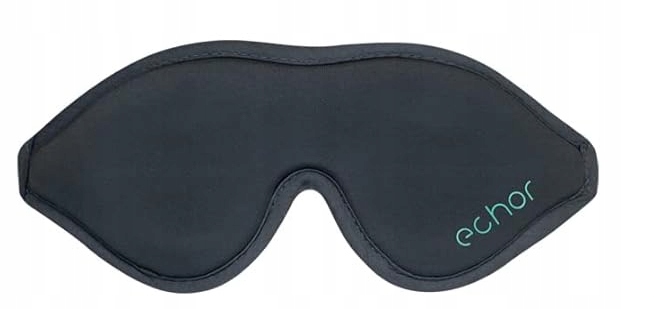 MaskadospaniaTotalBlackout3DPaddedFoamwygodnamiekkamaska belsilt Akių kaukė miegui 3D šviesą blokuojanti reguliuojama kelionėms su atminties putomis juoda modelis 22