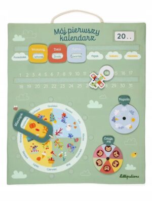 MiekkatablicaaktywizujacaMojpierwszykalendarz3lataLilliputiens belsilt