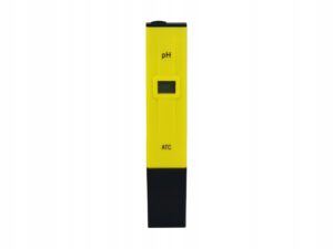 Geltonas pH 009A vandens pH matuoklis su ATC