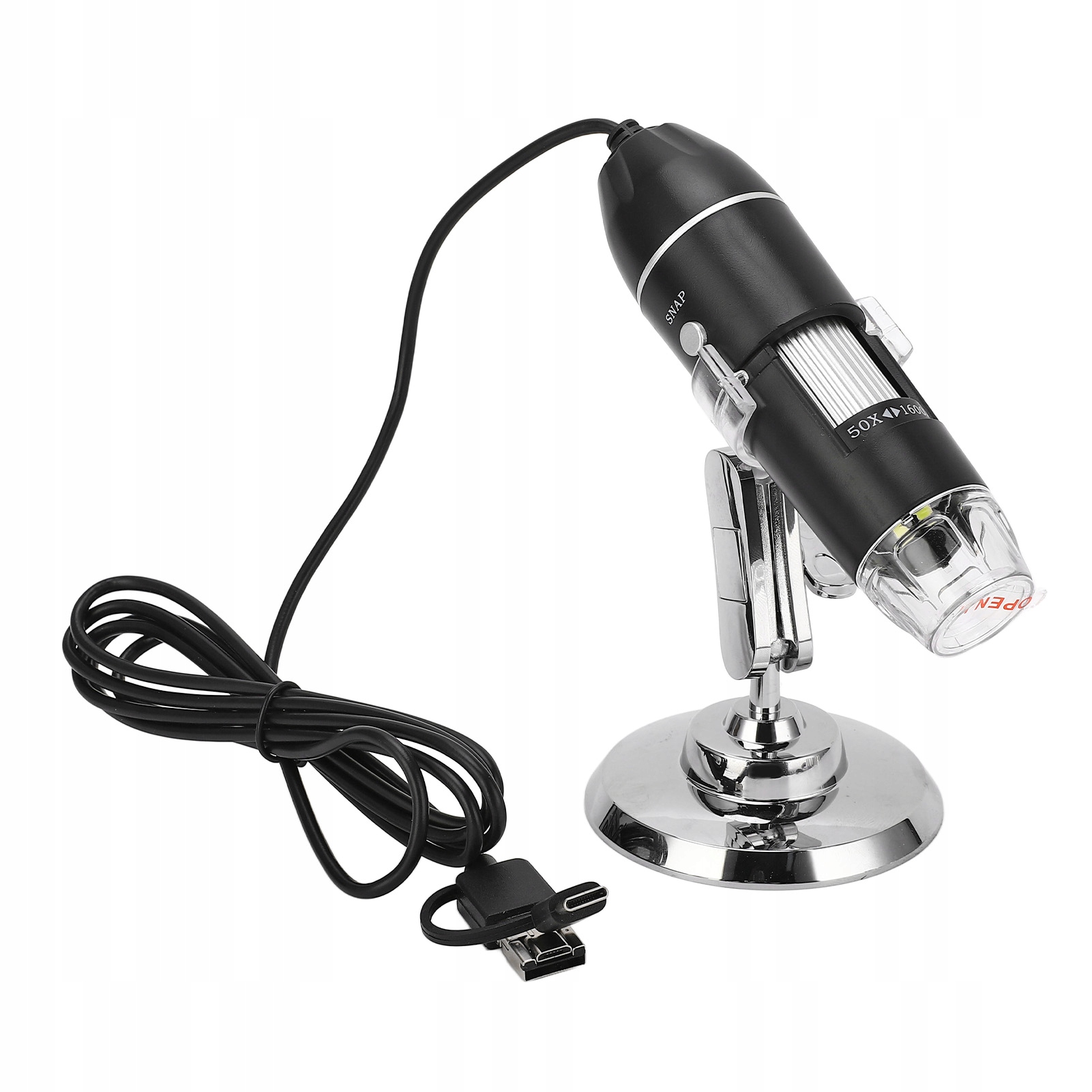USB skaitmeninis mikroskopas, 1600x