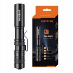 MiniLatarkaSLIMLEDSuperfireX18PenLightZasilanie1xAAA belsilt Plonas mini LED žibintuvėlis Superfire X18 Pen Light maitinimas 1 x AAA