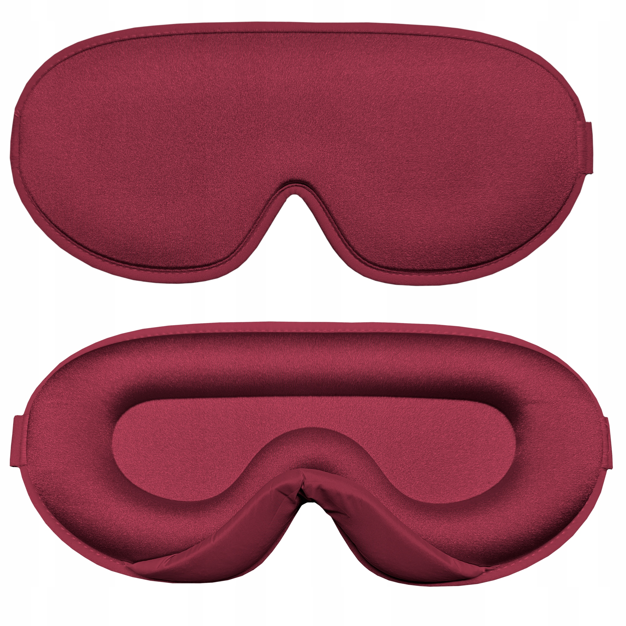 OPASKAMASKANAOCZYDOSPANIA3DMASKAZACIEMNIAJACA99SWIATLAWzordominujacybezwzoru belsilt Akių kaukė miegui 3D šviesą blokuojanti reguliuojama kelionėms su atminties putomis raudona
