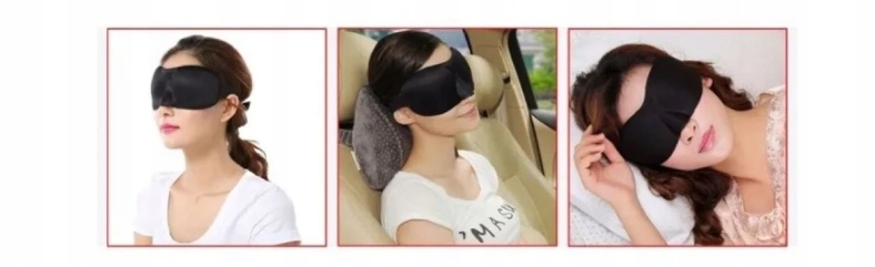 OPASKAMASKANAOCZYDOSPANIAPODROZYZPAMIECIAUSZTYWNIANIA3DUNISEXMaterialdominujacypoliester belsilt Akių kaukė miegui 3D šviesą blokuojanti reguliuojama kelionėms juoda kelioninei kuprinei