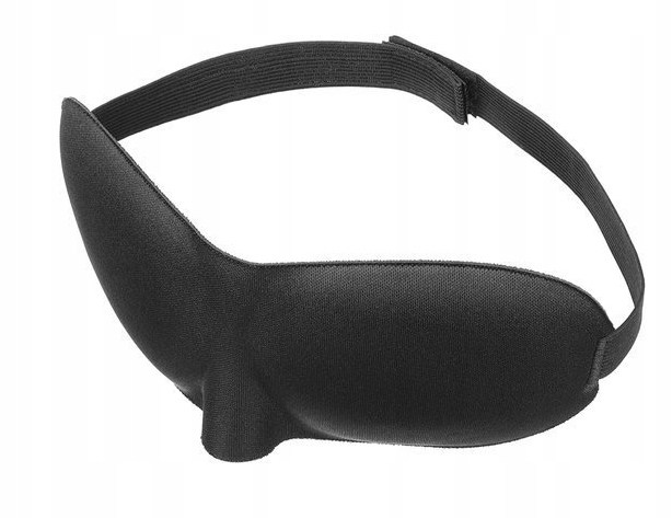 OPASKANAOCZY3DMASKADOSPANIA2XSTOPERYPlecuniseks belsilt Akių kaukė miegui 3D šviesą blokuojanti su atminties putomis su ausų kištukais pakuotė 2 vnt patogiam miegui
