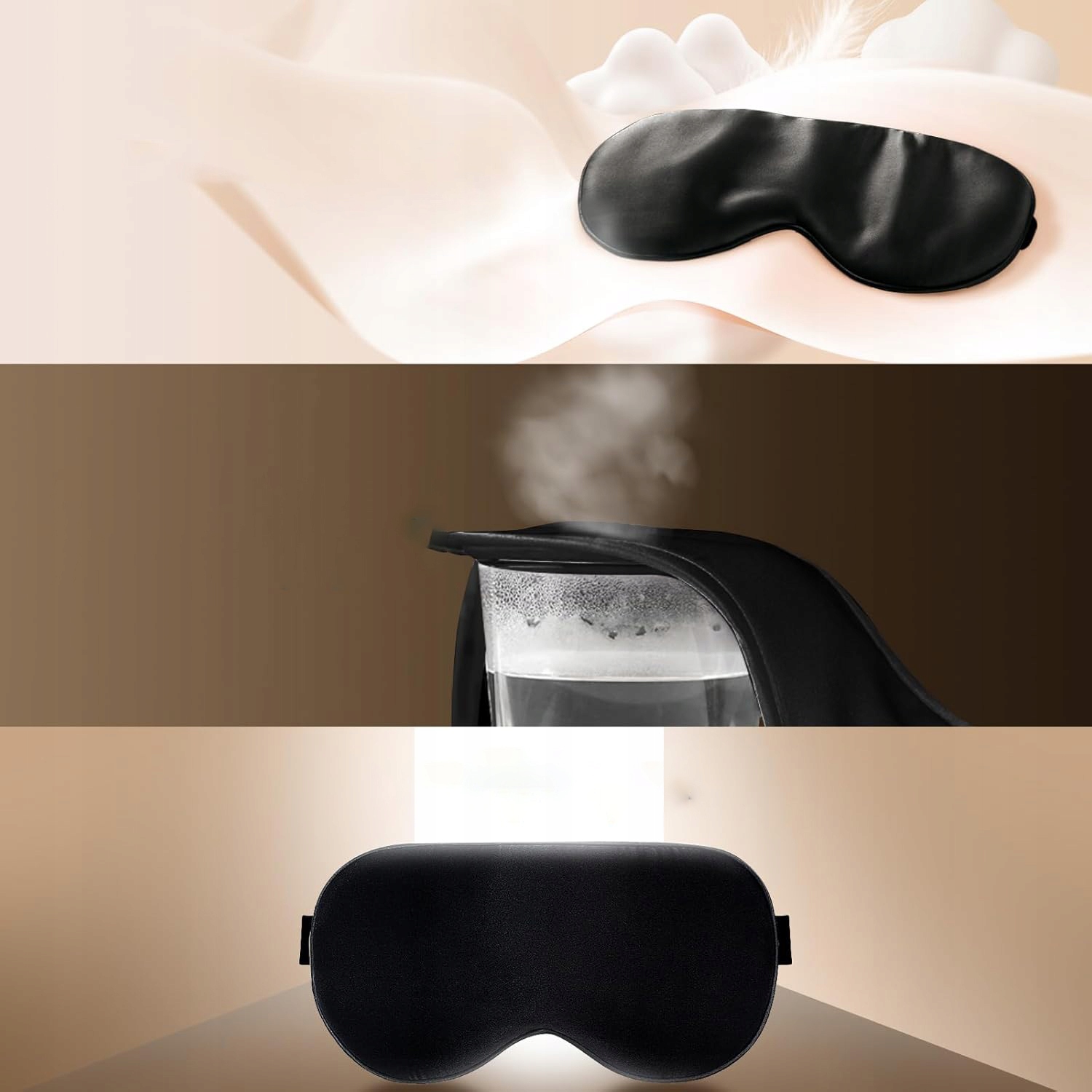 OPASKANAOCZYDOSPANIA3DMASKAREGULOWANADLASWIATLOPODROZNAUNISEXMaterialdominujacypoliester belsilt