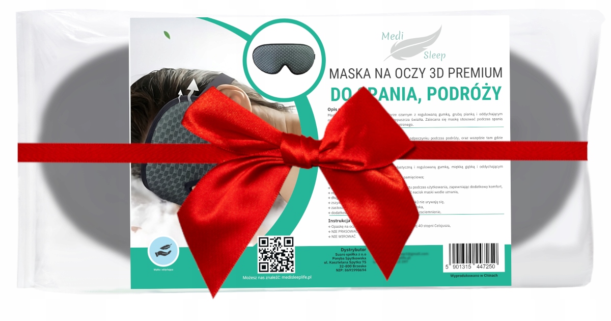OPASKANAOCZYDOSPANIA3DMASKAZACIEMNIAJACA99SWIATLAREGULOWANAEANGTIN5901315447250 belsilt Akių kaukė miegui 3D šviesą blokuojanti reguliuojama kelionėms su atminties putomis juoda jautresnei akių zonai